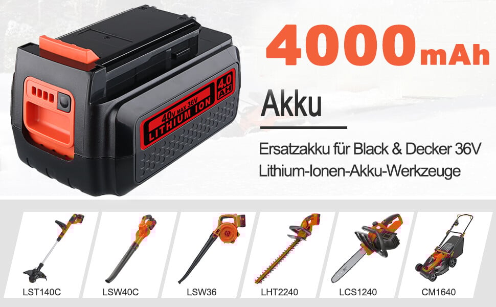 black & decker 36v akku black+decker 36v black+decker 36v ersatzakku bl20362 black+decker ersatzakku