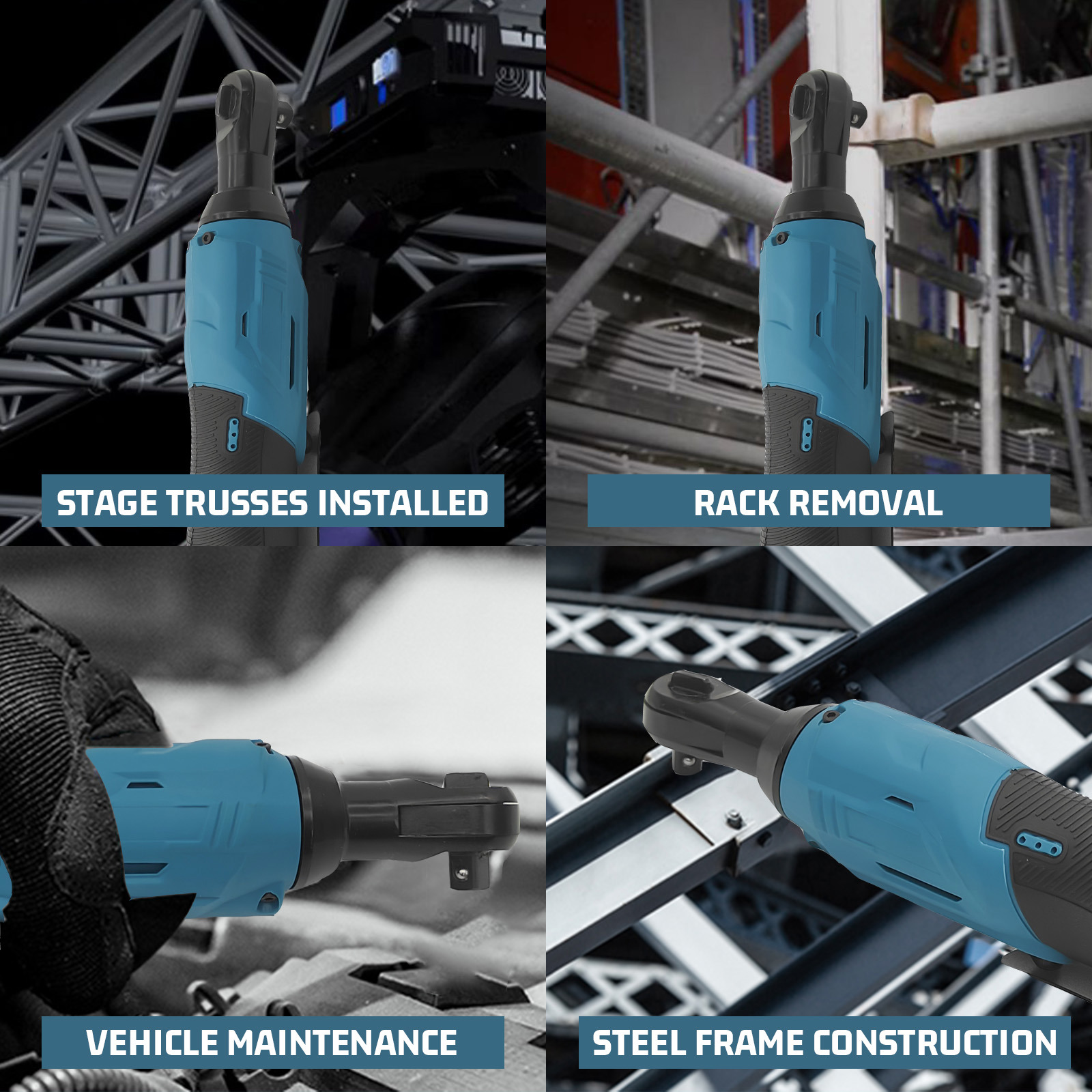 Chiave A Cricchetto Elettrica Estesa - Avvitatore Senza Fili Da 3/8 Di - Foto 10