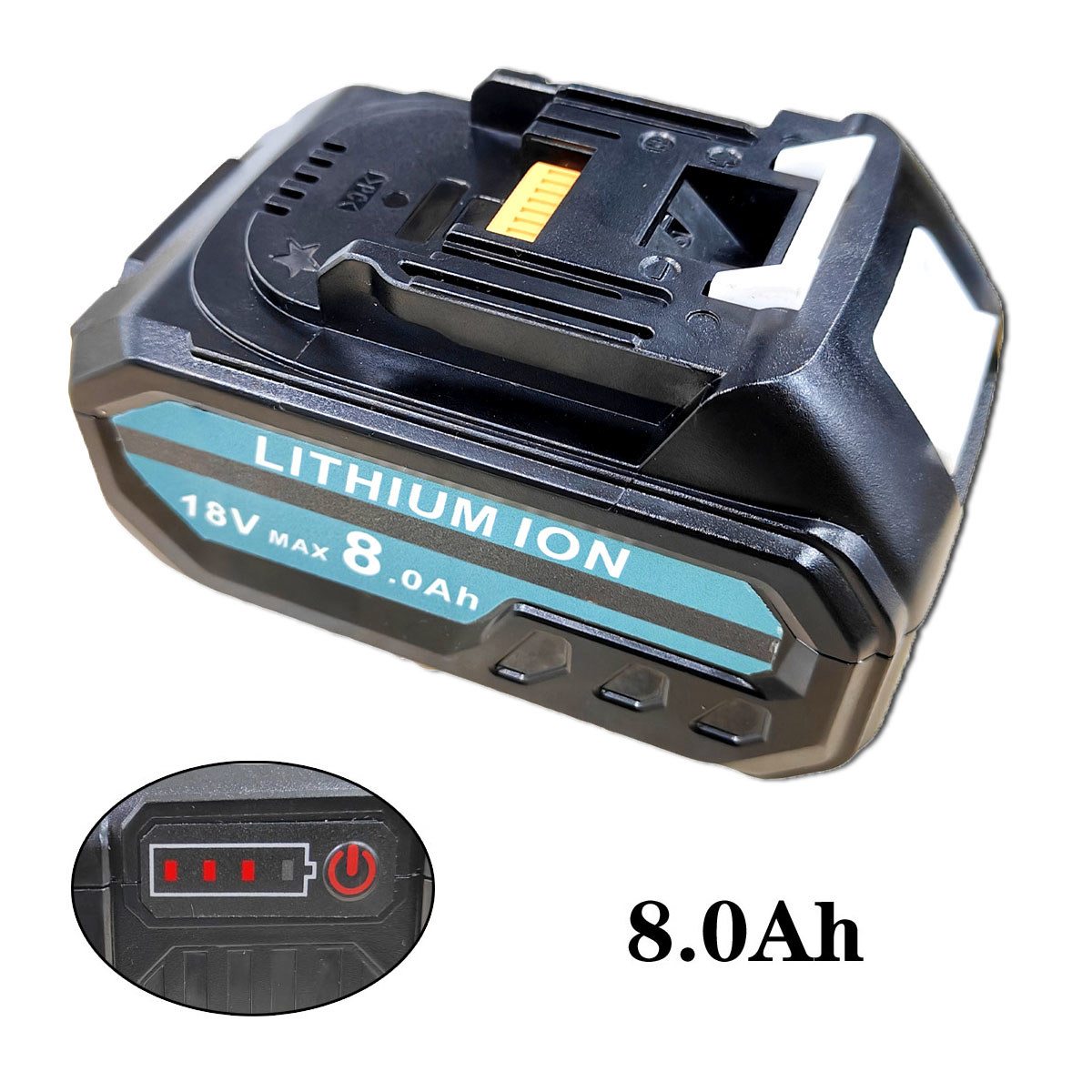 Batterie Lithium-Ion 20V 1.3Ah + Chargeur Rapide - Pack De Rechange Universel