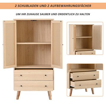 OKWISH Sideboard Kommode Stehschrank Aufbewahrung Sideboard TV-Tisch