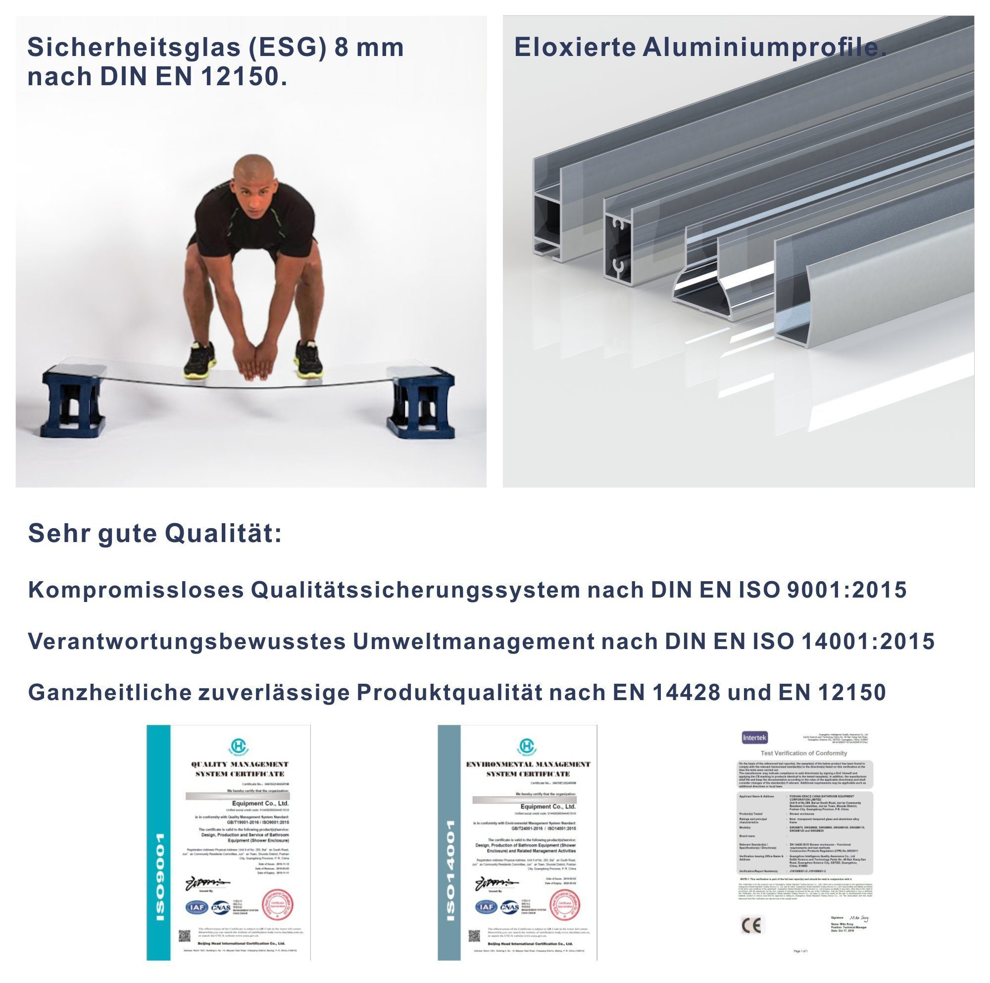 Walk-In Duschwand