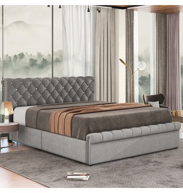 OKWISH letto imbottito letto per ragazzi