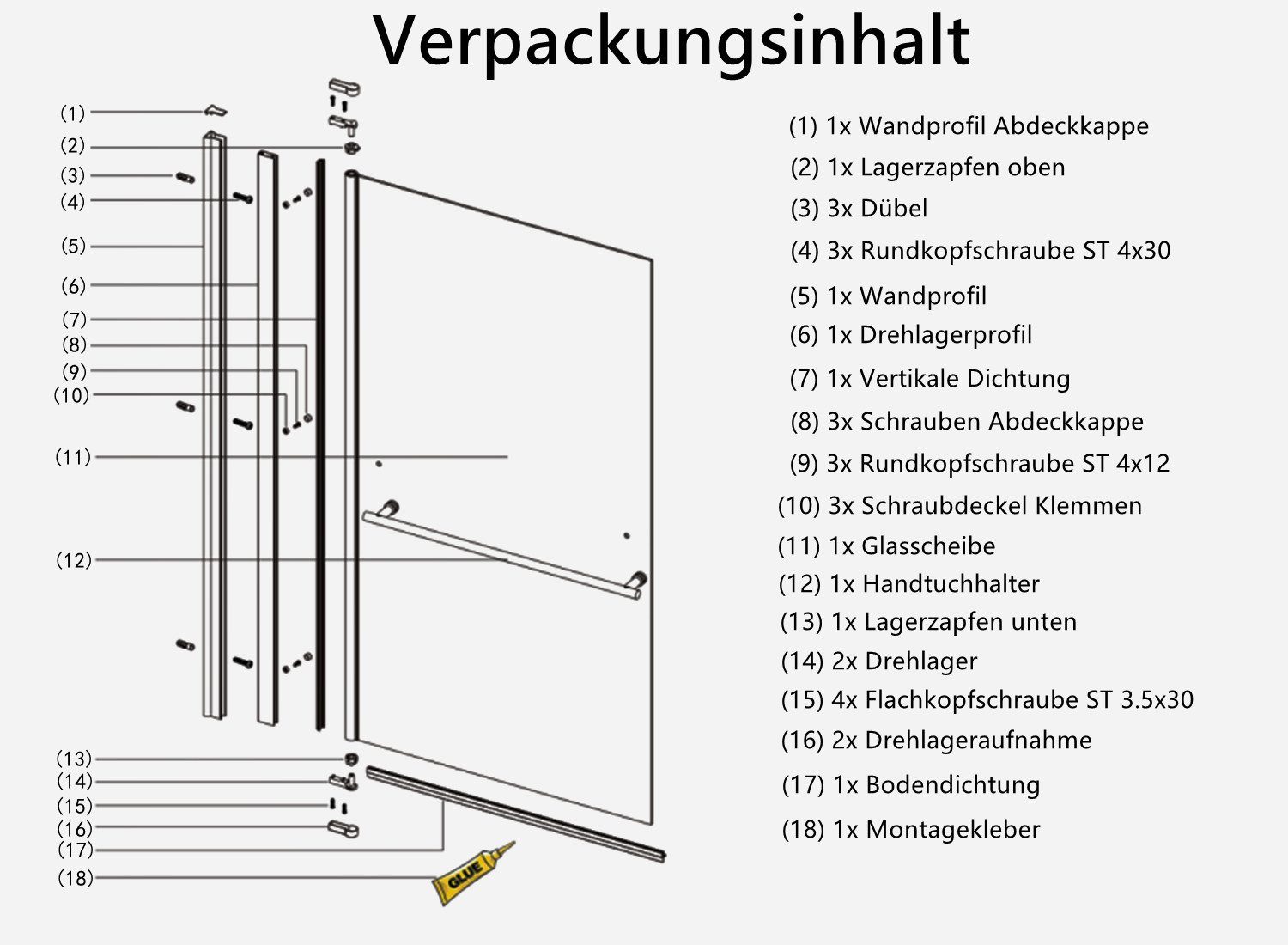 Badewannenaufsatz