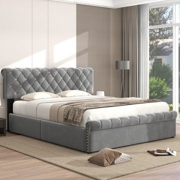 OKWISH letto imbottito letto per ragazzi