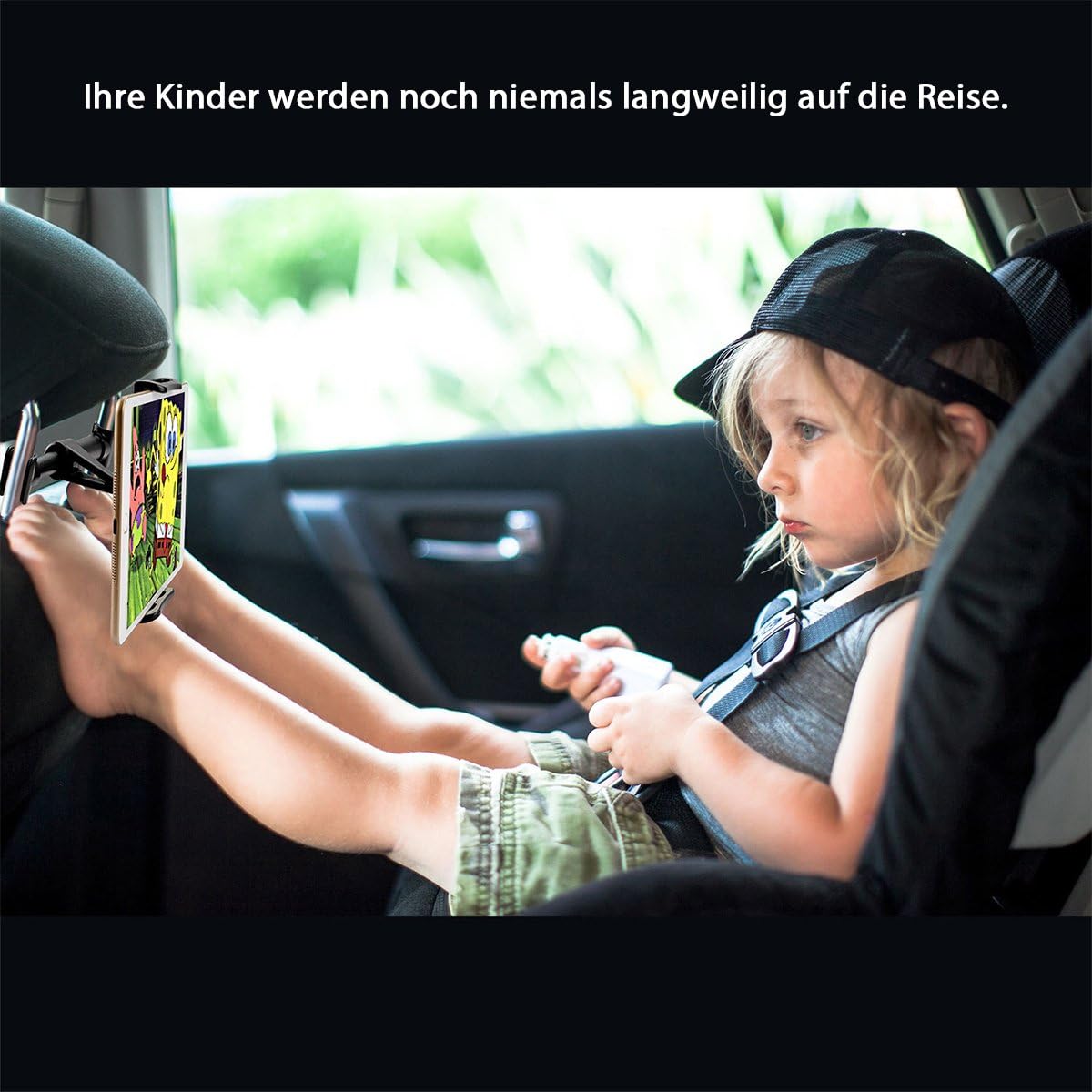 Auto-Tablet-Halter, Tablet-Halter-Kopfstütze, Fahrzeug-Kopfstützen