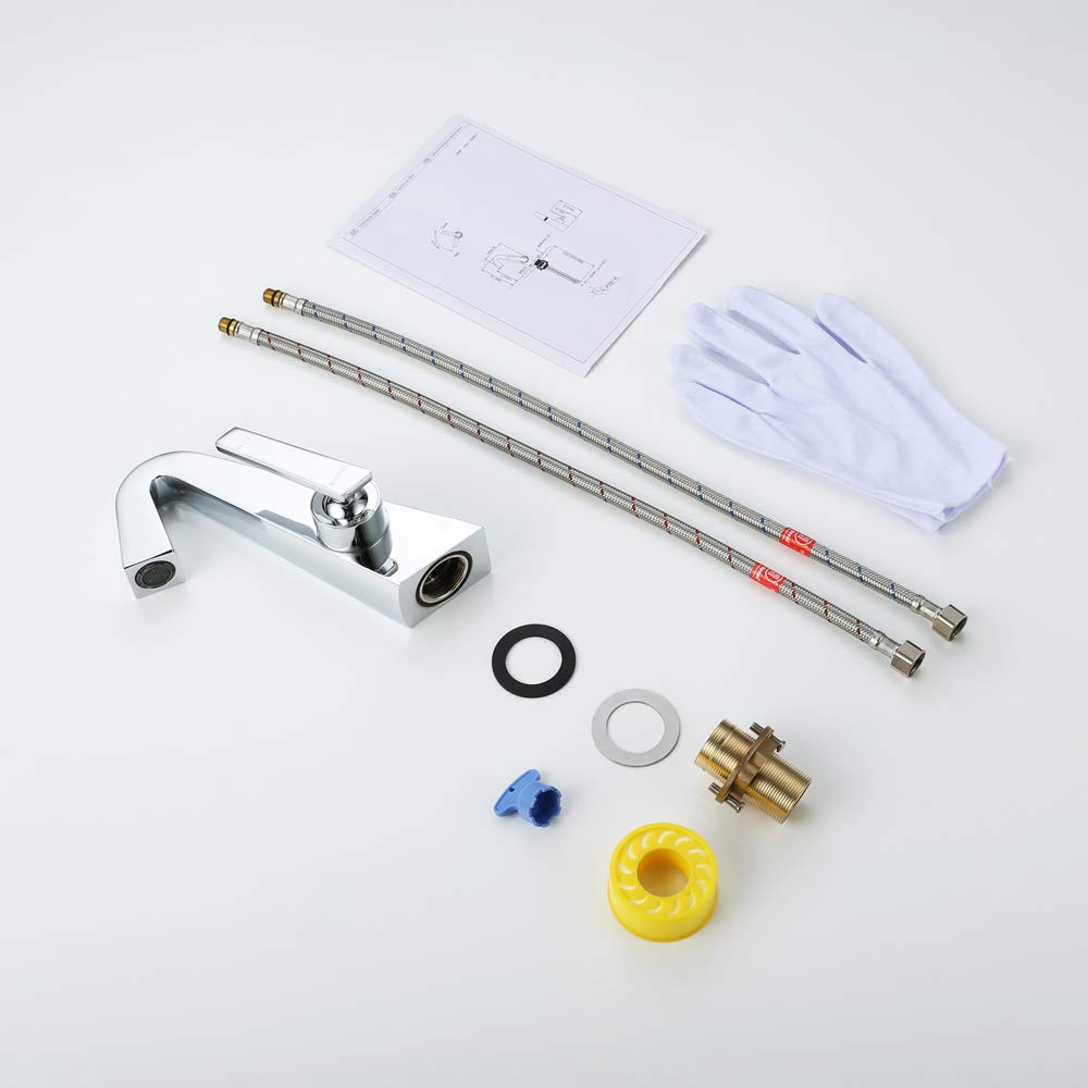 Elegant Badarmatur Wasserhahn Bad Waschtischarmatur Armatur für Waschbecken