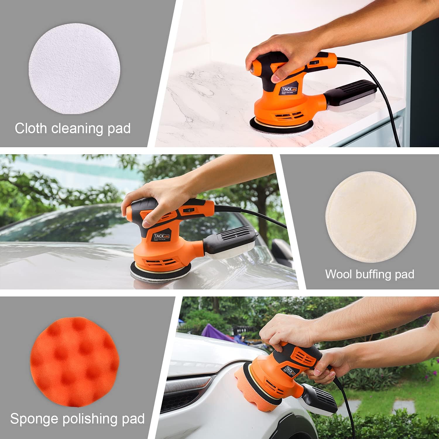 TACKLIFE Ponceuse Excentrique 280W, 6 Vitesses (6,000-13,000rpm), 10 125mm Disques Abrasifs (80 Grains) Et 3 Accessoires De Polissage (tissu Microfibre, éponge Et Laine) Inclus, Collecte De La Poussi -Promos Brico Forte Boutique AAHKMJXYDAFdJAOAIMEbOAchmHpFU373 mFTVEalc7Zs9nSWNUJsFBaqK7Zy4hbY p94eQ zJzVBDkfgjUQNWcjrbTR43UhFQYkZrAA2NgbG6oruQXBDh3KHdeRlGwnEYfw=