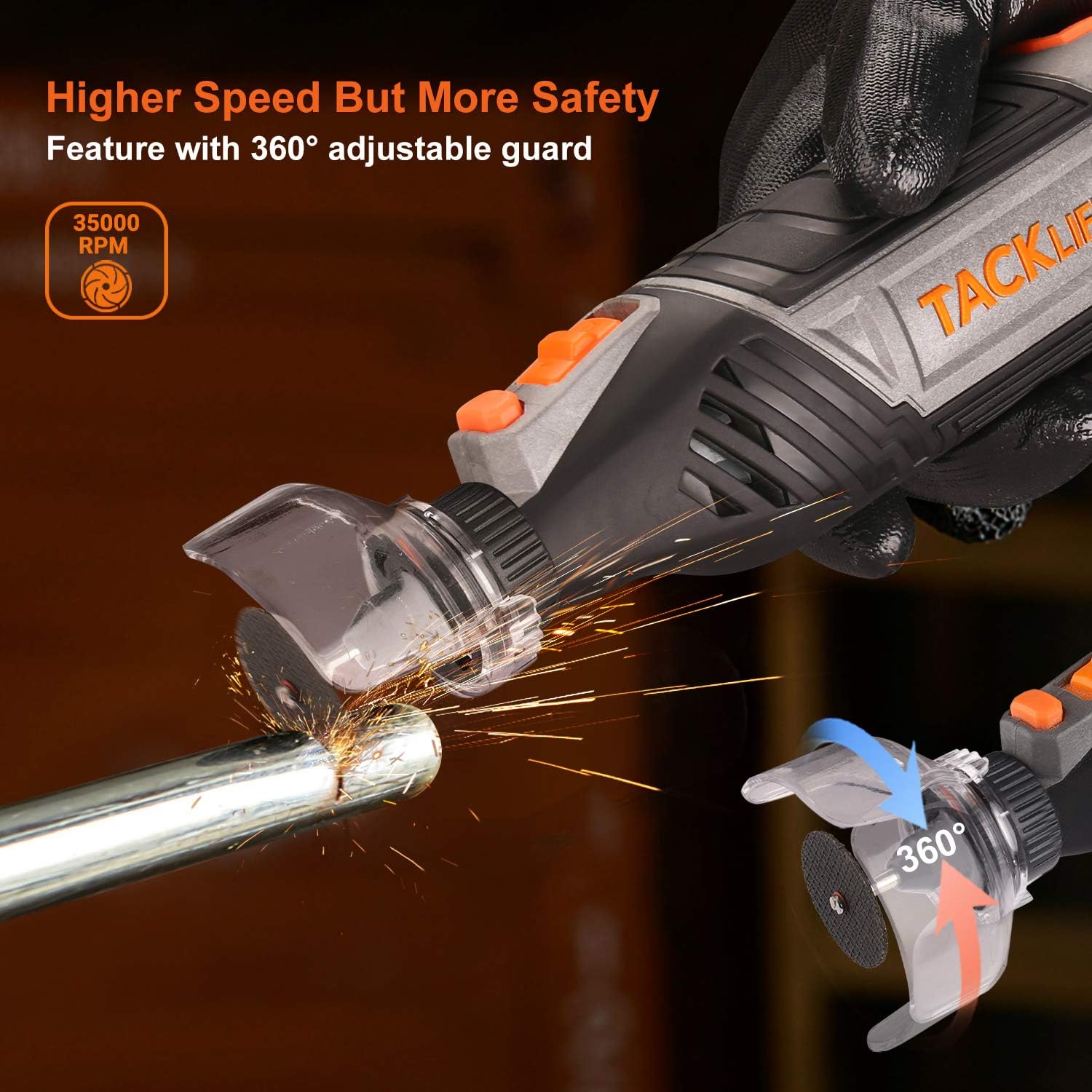 TACKLIFE Utensili Rotante, Strumento Multifunzione135W Kit Con 150 Pz Accessori/Mandrino Autoserrante Universale/Albero Flessibile, 10,000-35,000 Giri/Min RTSL50AC -Makitae Outlet AAHKMJXYDAFdJAOAIMEbOAchmHpFU373 mFTVEalc7Zs9nSWNUJsFBaqK7Zy4hbY p94eQ zJzVBDkfgjUQNWcjrkEQPey2 Az2XyUb8MuHaqwpdMeHngaCj2QUSaWJdR1U=