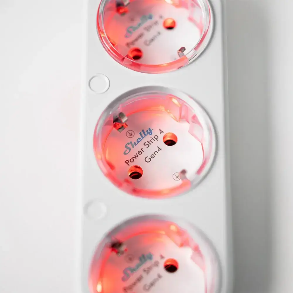 Caratteristiche di Shelly Power Strip 4 Gen4