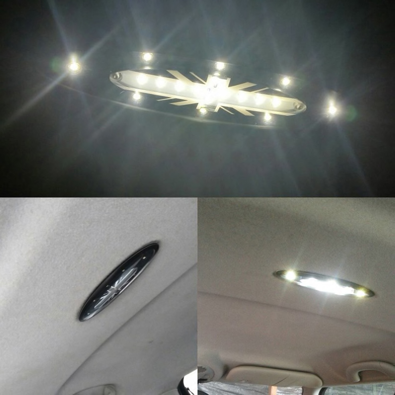Plafonnier full LED pour Mini R56 avec drapeau Union Jack