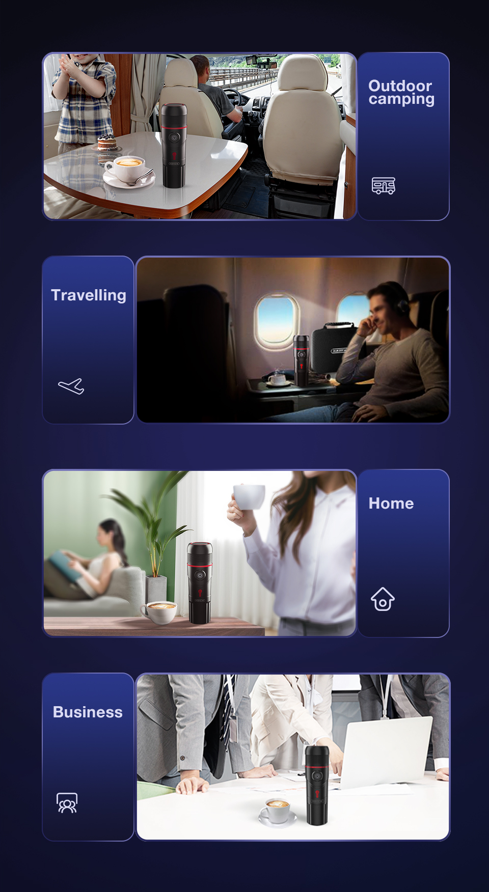 HIBREW H4 - Cafetiere Italienne Portable,machines à Café Automatiques,machine Expresso,Compatible Avec Capsules Nespresso Dolce Gusto Café Moulu,60ml,80W,camping,voiture (Premium,Noir) -Machine À Café AAHKMJXYDAFdJAOAIMEbOAchoK7M5N0Bh9lUp89Gku6vt sBBXA74yS50