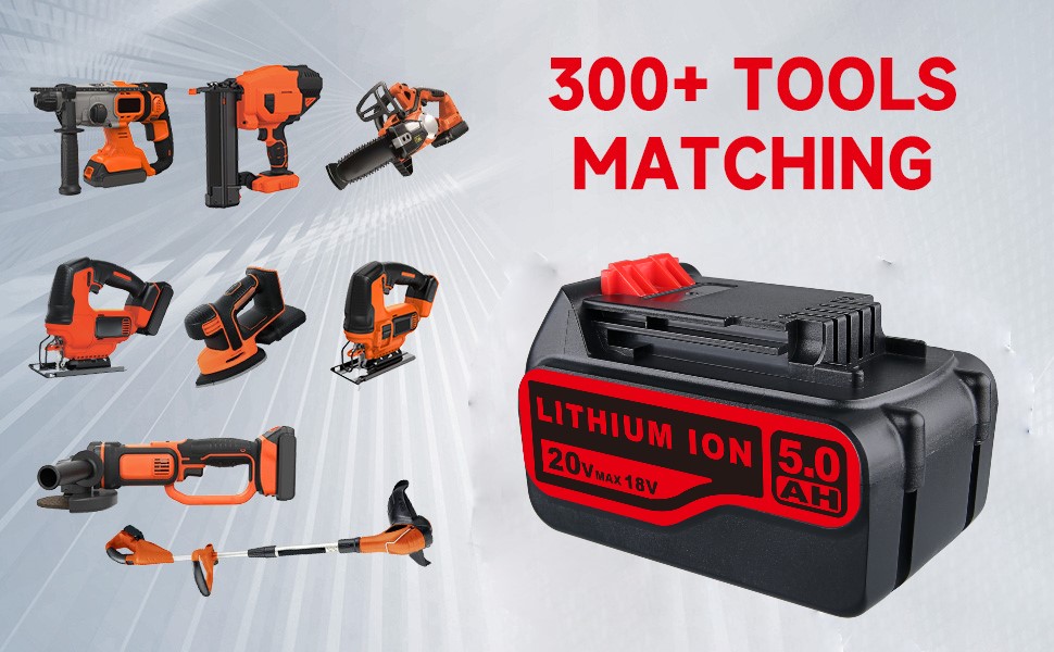 Batterie de remplacement 20V 5.0Ah