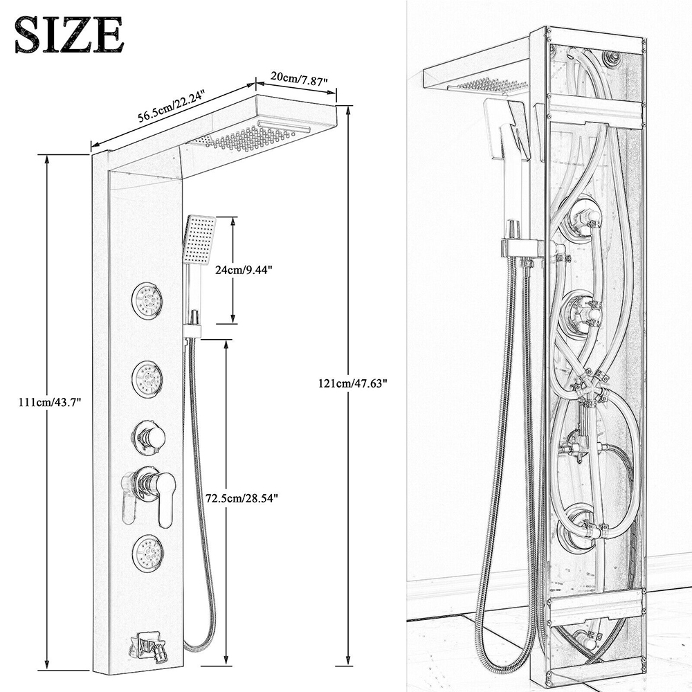 Sistema De Panel De Ducha LED Con Chorros De Masaje, Columnas De Ducha Hidromasaje En Cascada, Set De Ducha,niquel Pulido -Hogar Baño Tienda AAHKMJXYDAFdJAOAIMEbOAchoK7M5N0Bh9lUp89Gku6vt4Ws1tj7H1eg10Tr0 h0Mqmwu1Nl3YUsDY4TsxAFgi2ag04mxoELTOyO3H vhuPj2sb1M09jsQ6 2JAZJ3LPQOSB5hdLkABpbsYdeBaGbnfya653KP2caBsAcYD TwTWhO5EqcHQJ