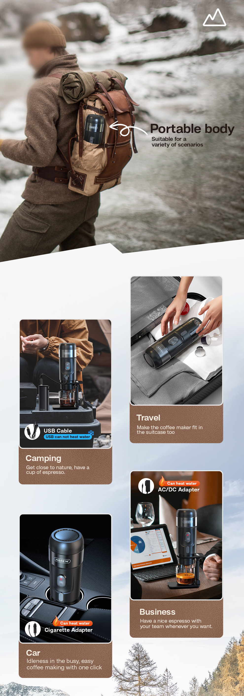 HIBREW H4A - Cafetiere Italienne Portable,machines à Café Automatiques,machine Expresso,Compatible Avec Capsules Nespresso Dolce Gusto Café Moulu,60ml,80W,camping,voiture (Premium,Noir) -Krups || DeLonghi Soldes AAHKMJXYDAFdJAOAIMEbOAchoK7M5N0Bh9lUp89Gku6vt7BFVZwjbQgJXkM5zrrND KNdRgEfxymjmRkmV04PX8r1y5dQCt8zmazhv9 BOynBXqaFWDZkA6DYiXzNwaVq4c=