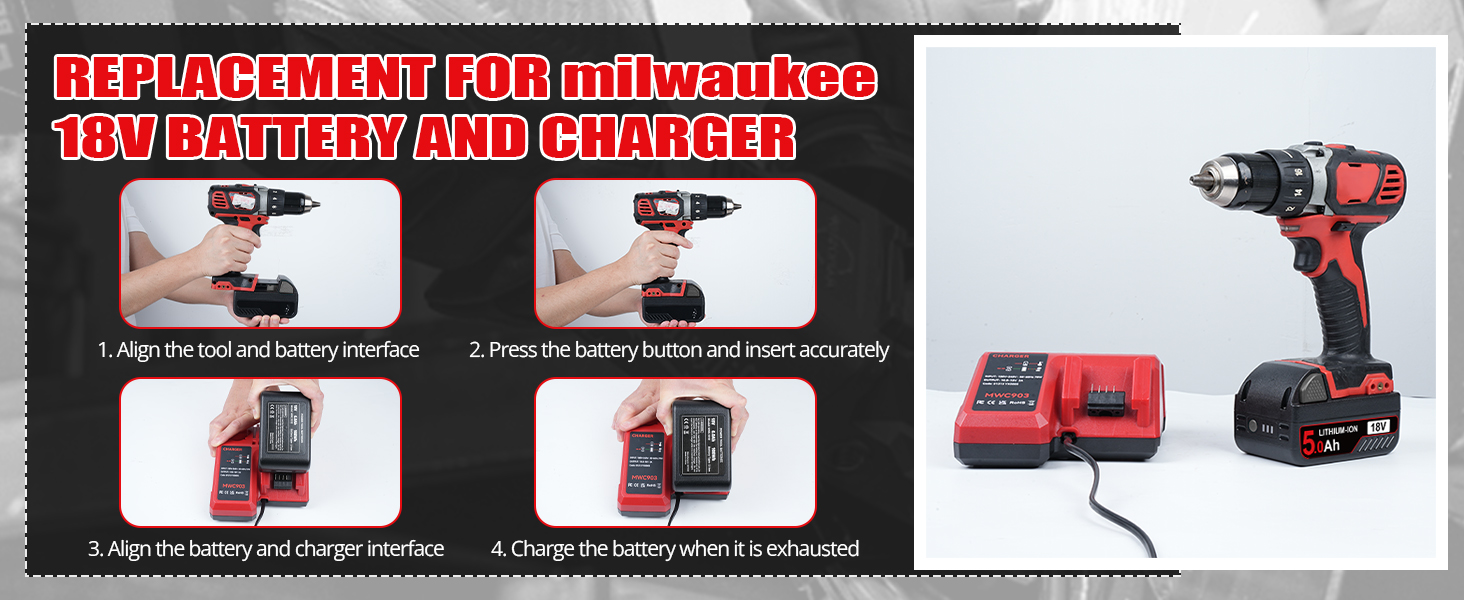 Batterie Milwaukee 5.0Ah