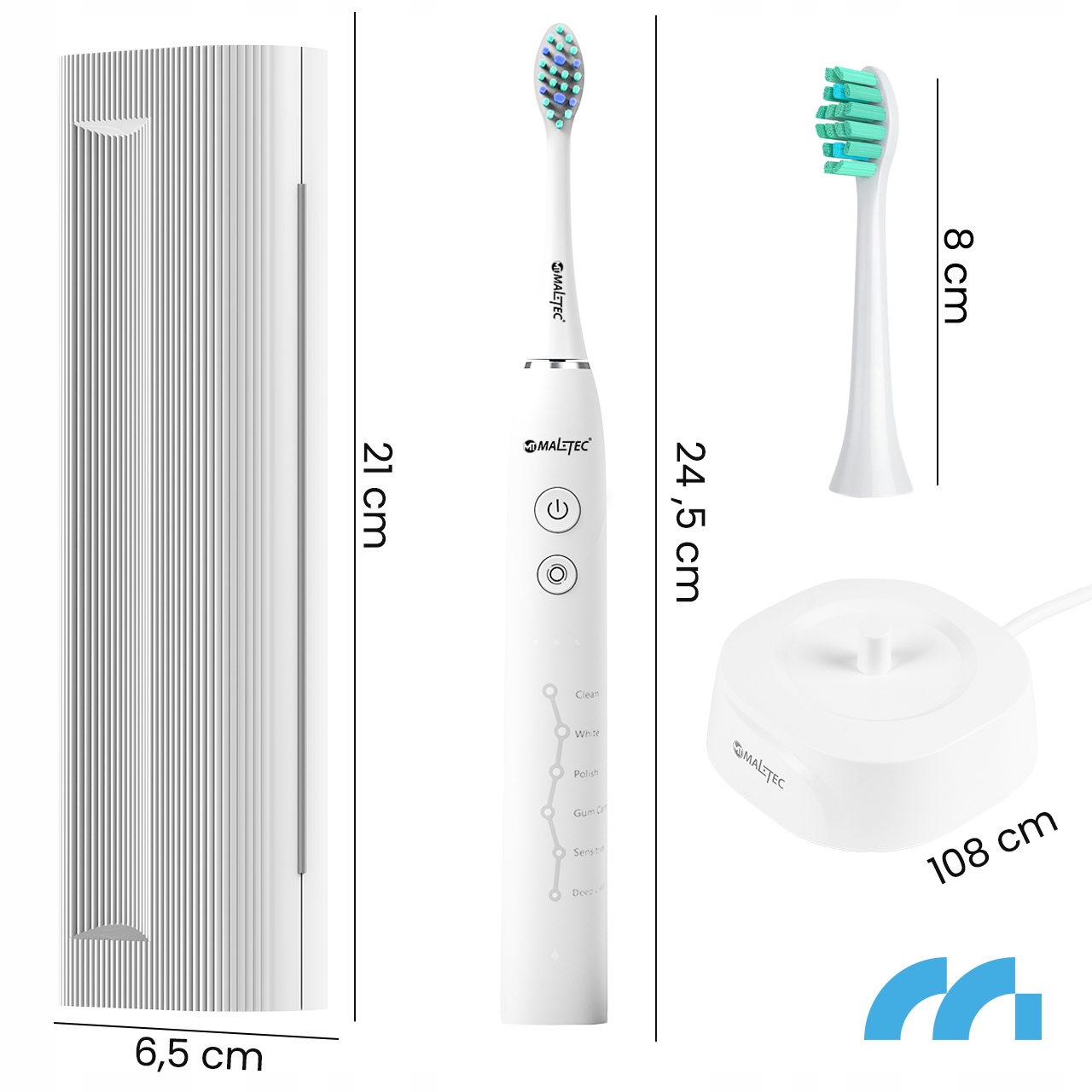 Cepillo de dientes eléctrico Cepillo de dientes sónico Juego de cabezales de 6 modos Código EAN (gtin) 5901924239703