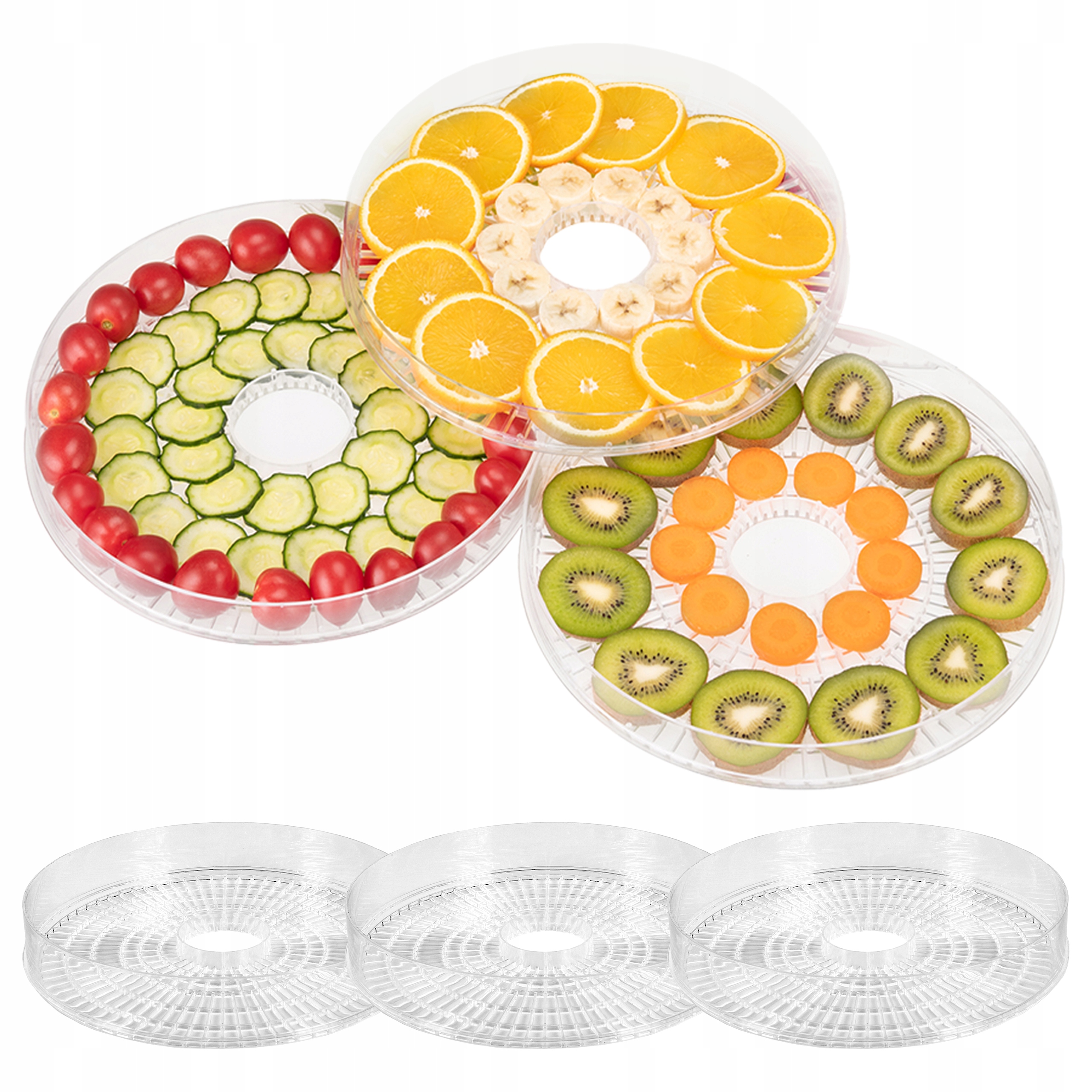 tracki round sieve sieves FOR food dryer set of 3