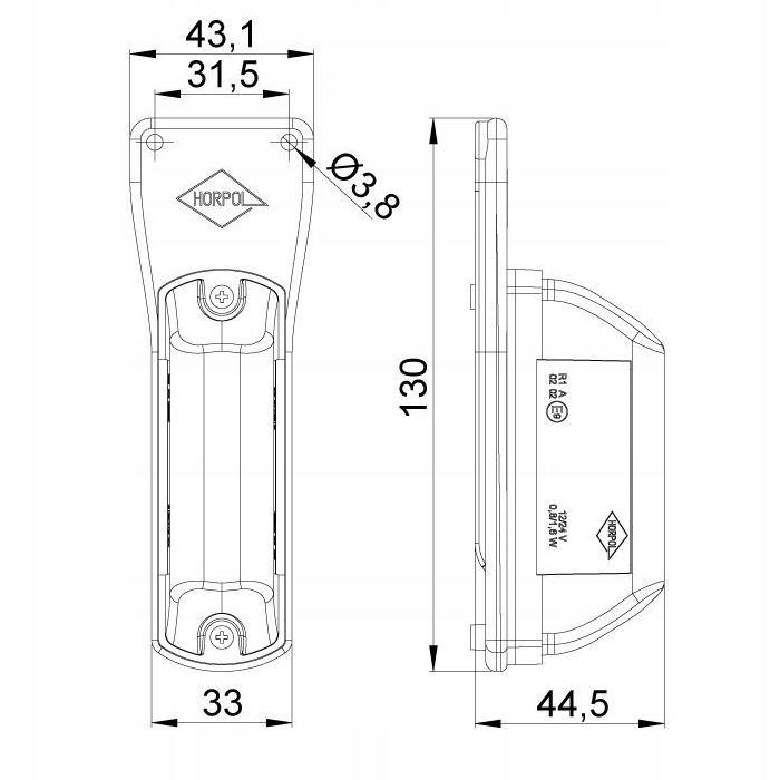 Lámpara de posición LED Lámpara de dimensiones VW LT crafter Fuente de luz LED