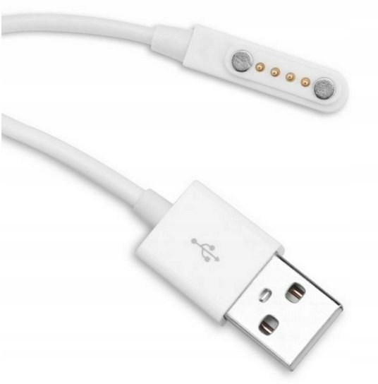 Cavo di ricarica USB per smartwatch, caricabatterie Garett Kids XD 4PIN magnetico