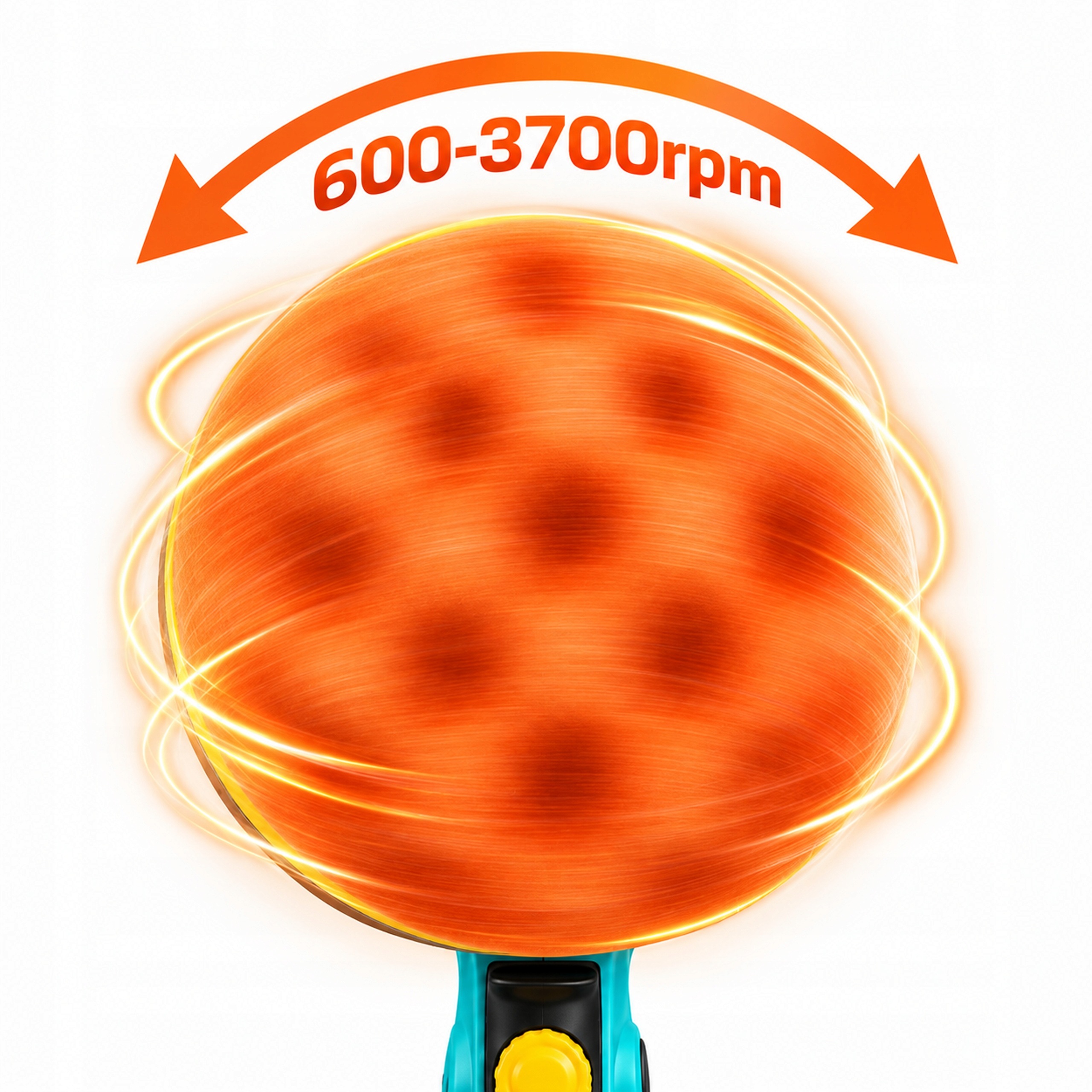 PONCEUSE POLISSEUSE VOITURE 600-3700OBR+RALLONGE+SET Puissance 700 W