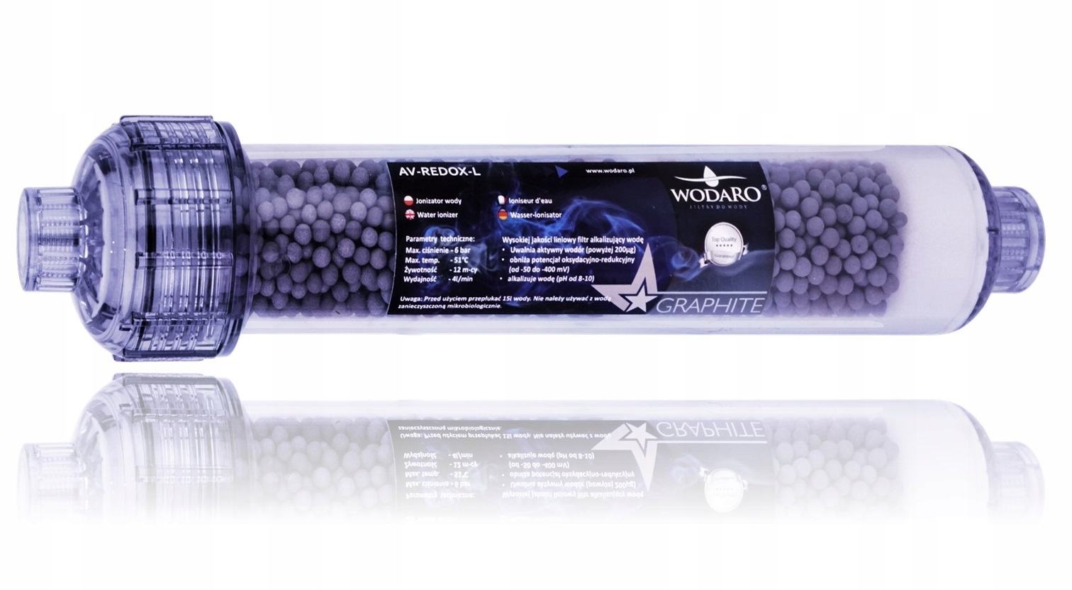 JEU DE RECHARGES WodaRO GRAPHITE RO10 service 2 ans