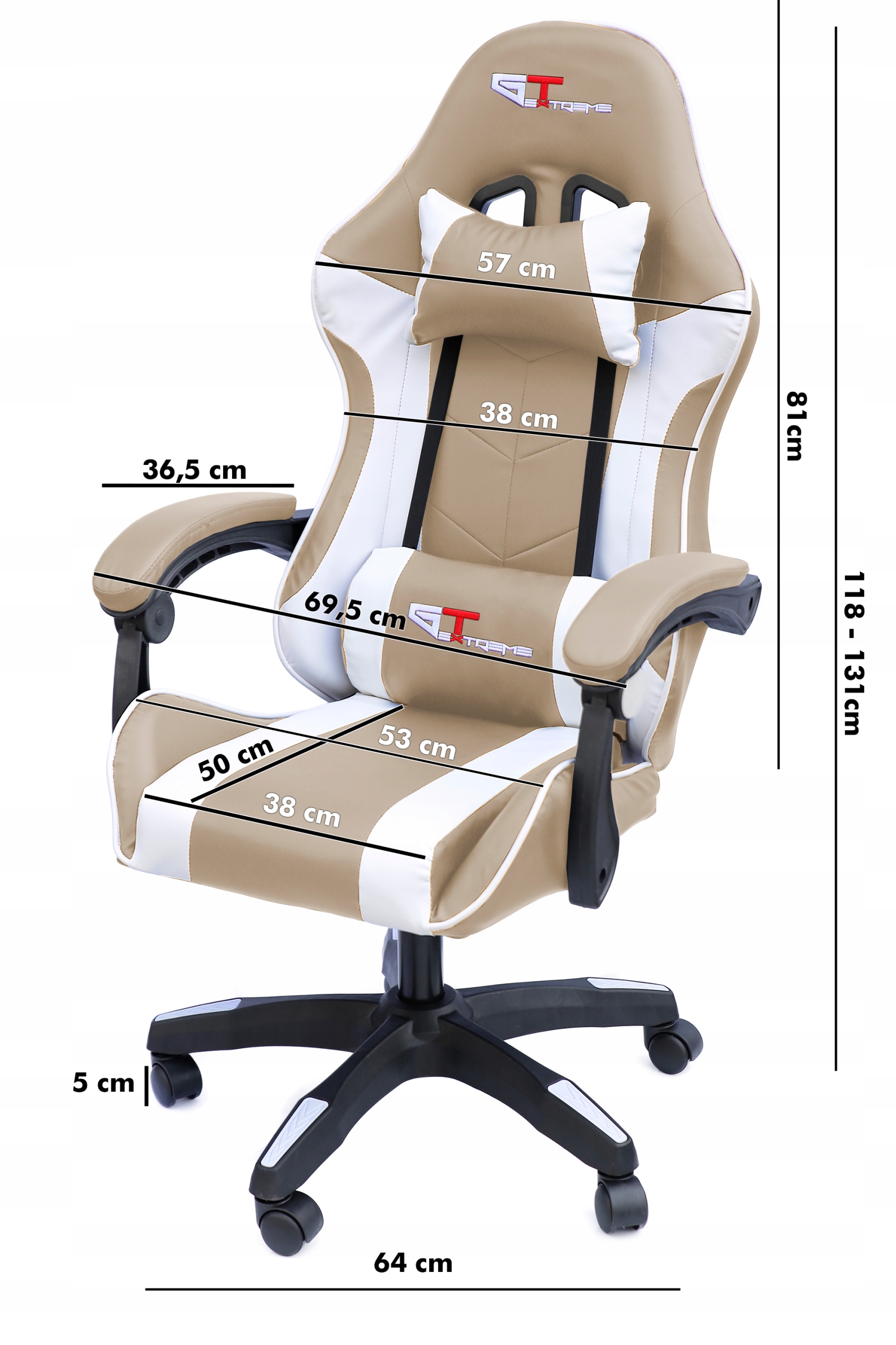 gtxfr-017 Silla gaming GT extreme, oficina, masaje, eco-piel, reposapiés. Código del fabricante gtxfr-017