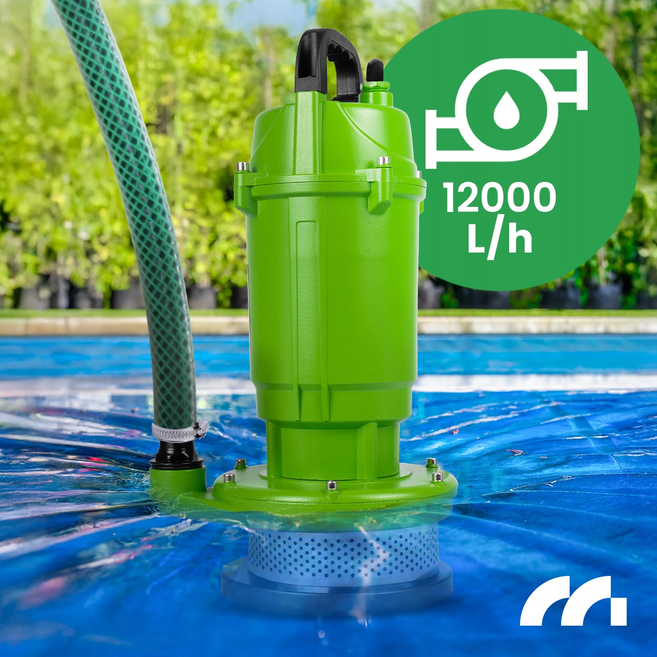 pompa sommergibile PER acqua sporca, acqua piovana pulita, pozzi, galleggiante 12000 l/h EAN (gtin) 5901924242505