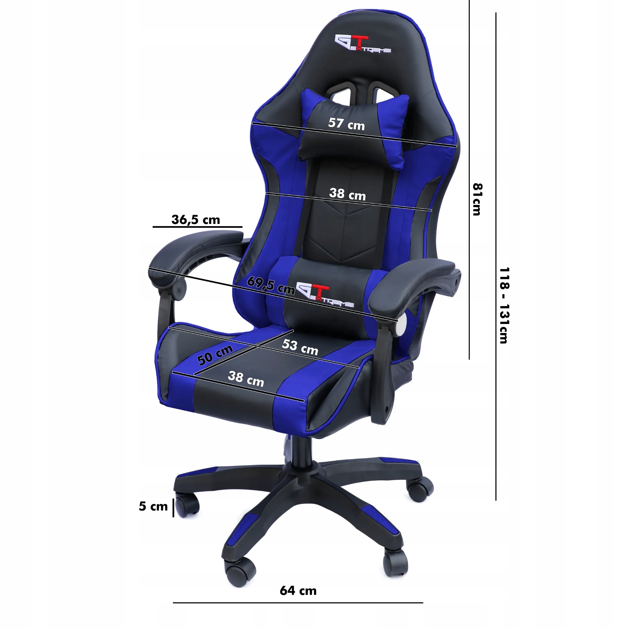 gtxfr-006 Silla gaming GT extreme, oficina, masaje, eco-piel, reposapiés. Código del fabricante gtxfr-006