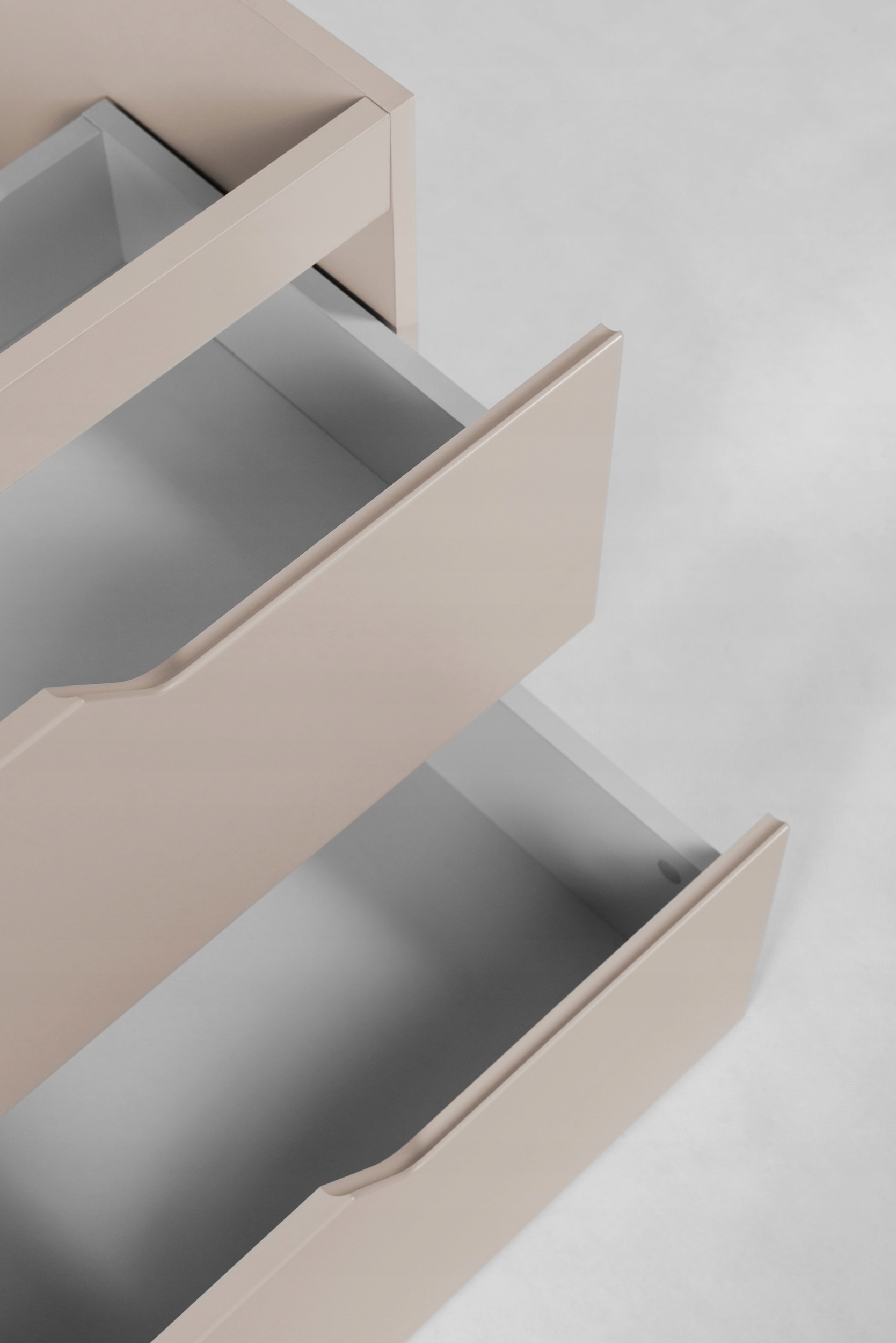RODAN MODERN Badmöbel Set 120 cm Kaschmir mit Arbeitsplatte Kaschmir – Maße und technische Ansicht 2