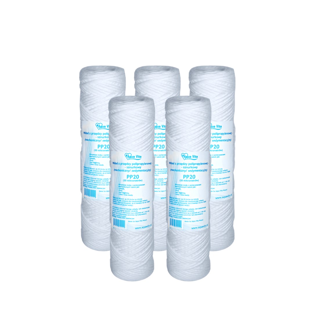 2 x FILTRE A EAU 3/4 CORPS ETROIT + 10 CARTOUCHES !  jeu de caractères