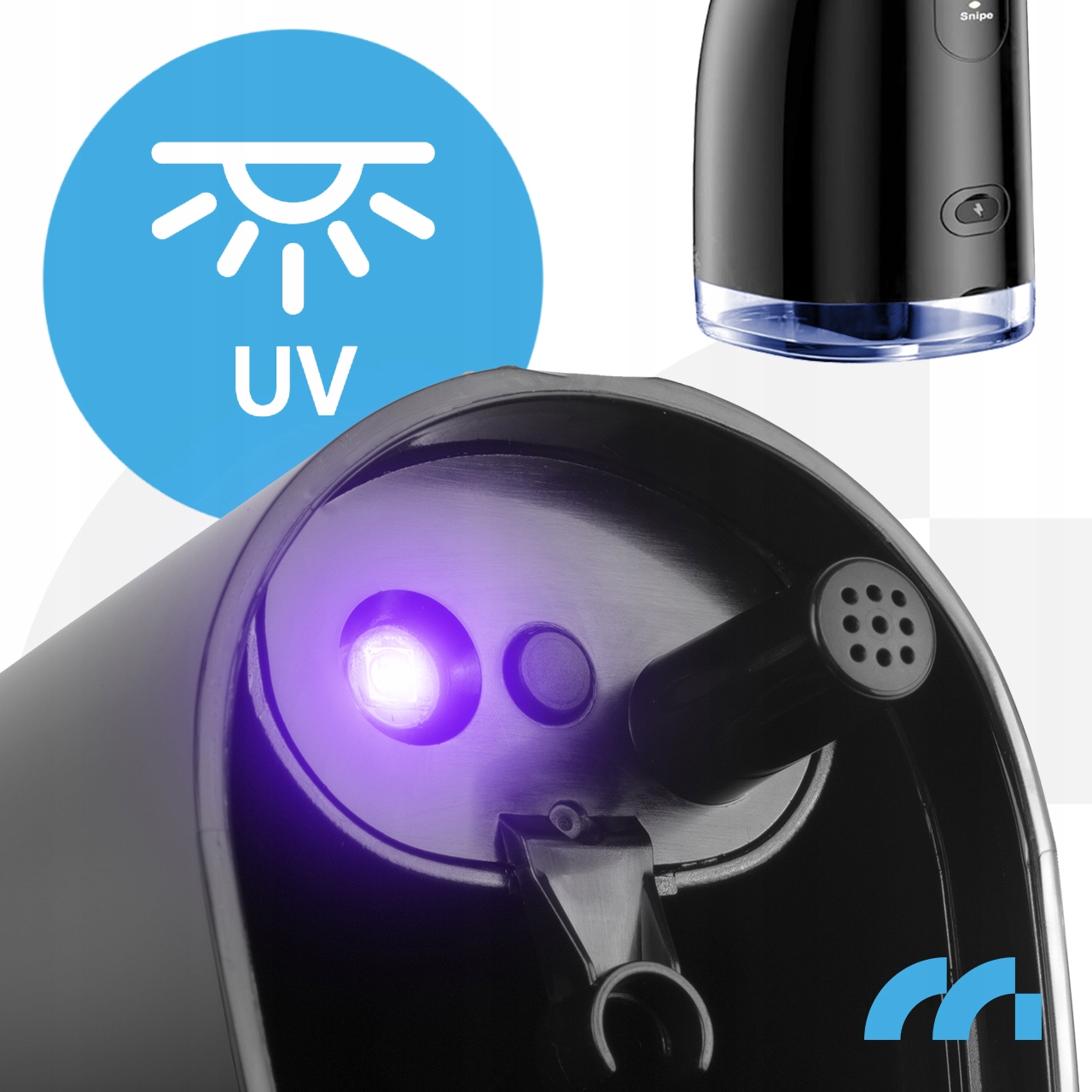 irrigatore dentale cordless 6 ugelli 4 modalità forte 150PSI Marca altro