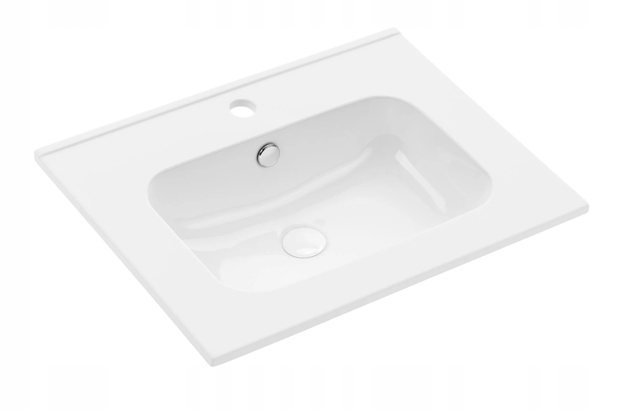 RODAN FLOW Waschtischunterschrank 60 cm Eiche Craft Gold – Maße und technische Ansicht 2