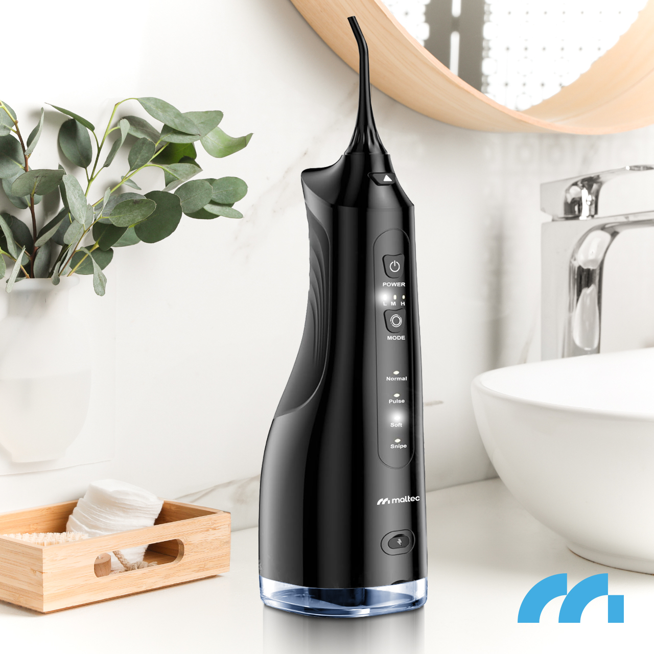 idropulsore dentale cordless 6 ugelli 4 modalità potente Peso del prodotto con confezione individuale 0,75 kg