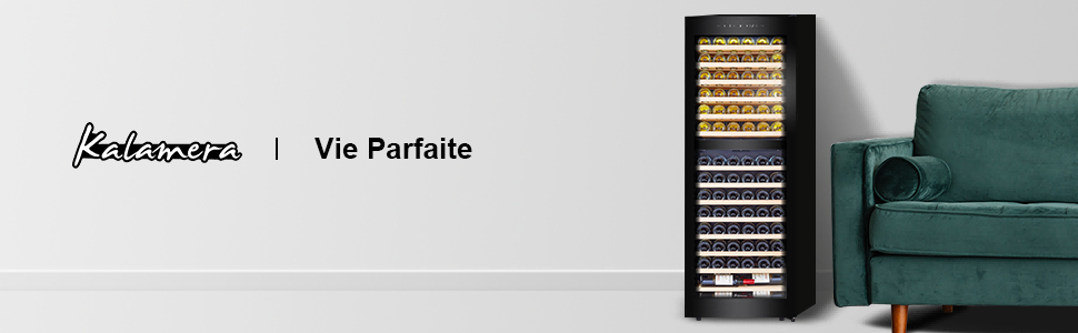 Kalamera Cave A Vin 84 Bouteilles, 266 Litres, Noir, KRC-266BFG -Bransch Magasin AAHKMJXYDAFdJAOAIMEbOAchpIUrwNG54q9aTea6MtmeSAjX