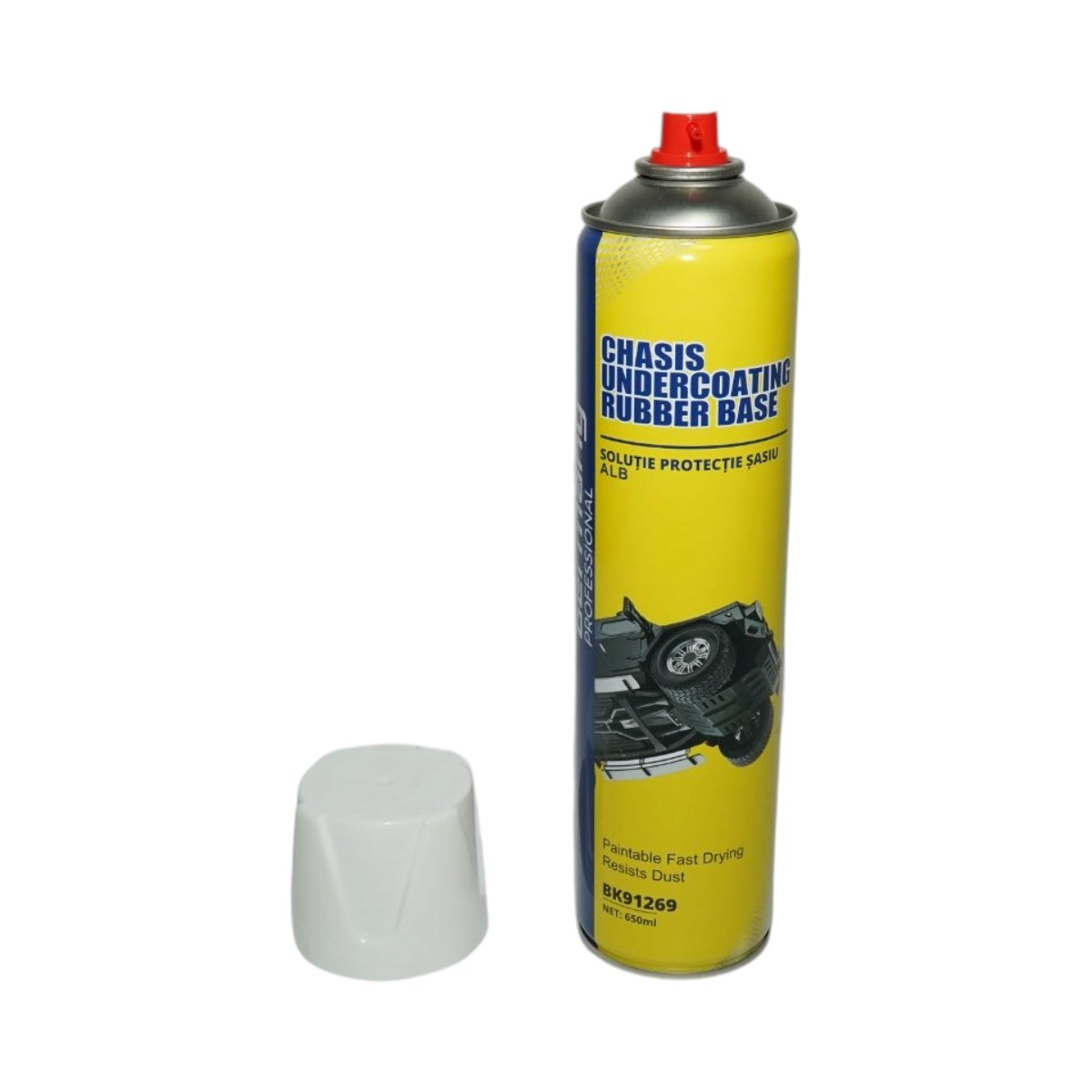 Spray protectie sasiu pe baza de cauciuc negru 650ml Breckner Germany BK91268