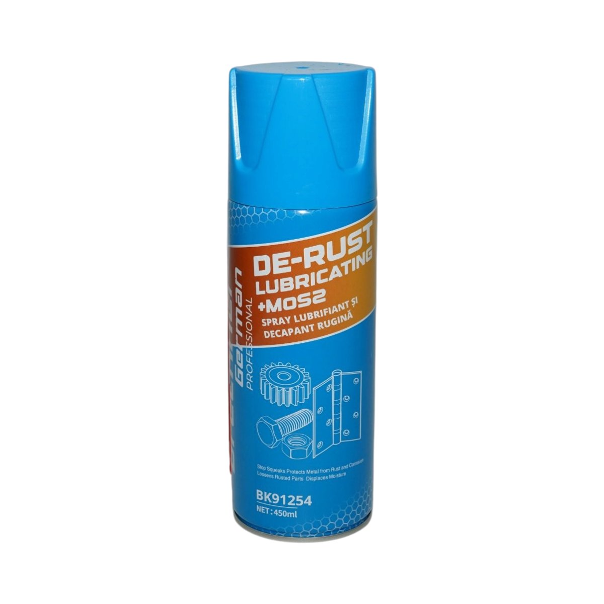 Spray decapant rugina si lubrifiant cu MoS2 450ml Breckner Germany BK91254