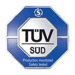 TÜV-geprüft in Produktion und Sicherheit
