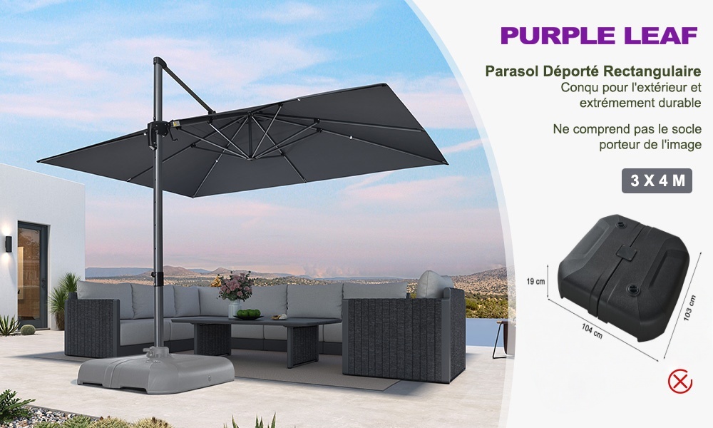 Parasol Déporté