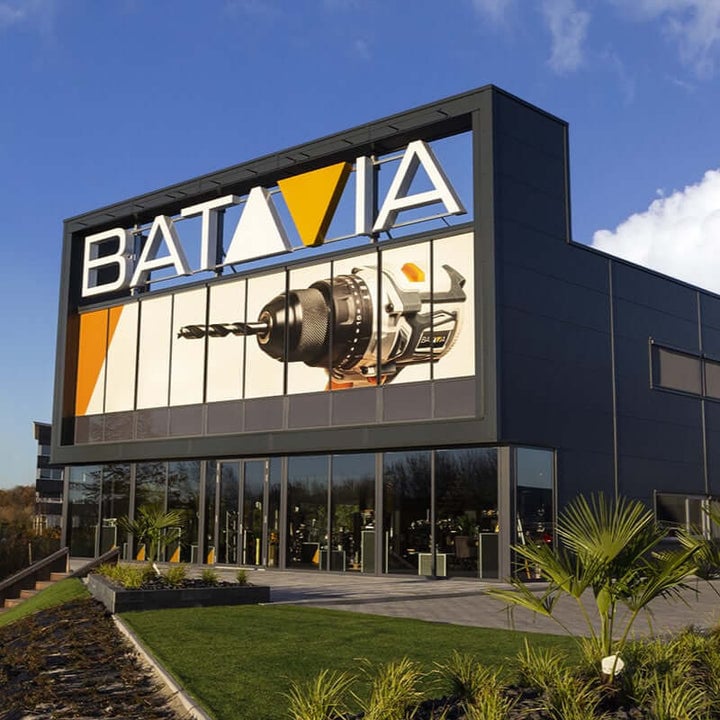 Foto des physischen Showrooms der Firma und Marke Batavia in Staphorst, Niederlande