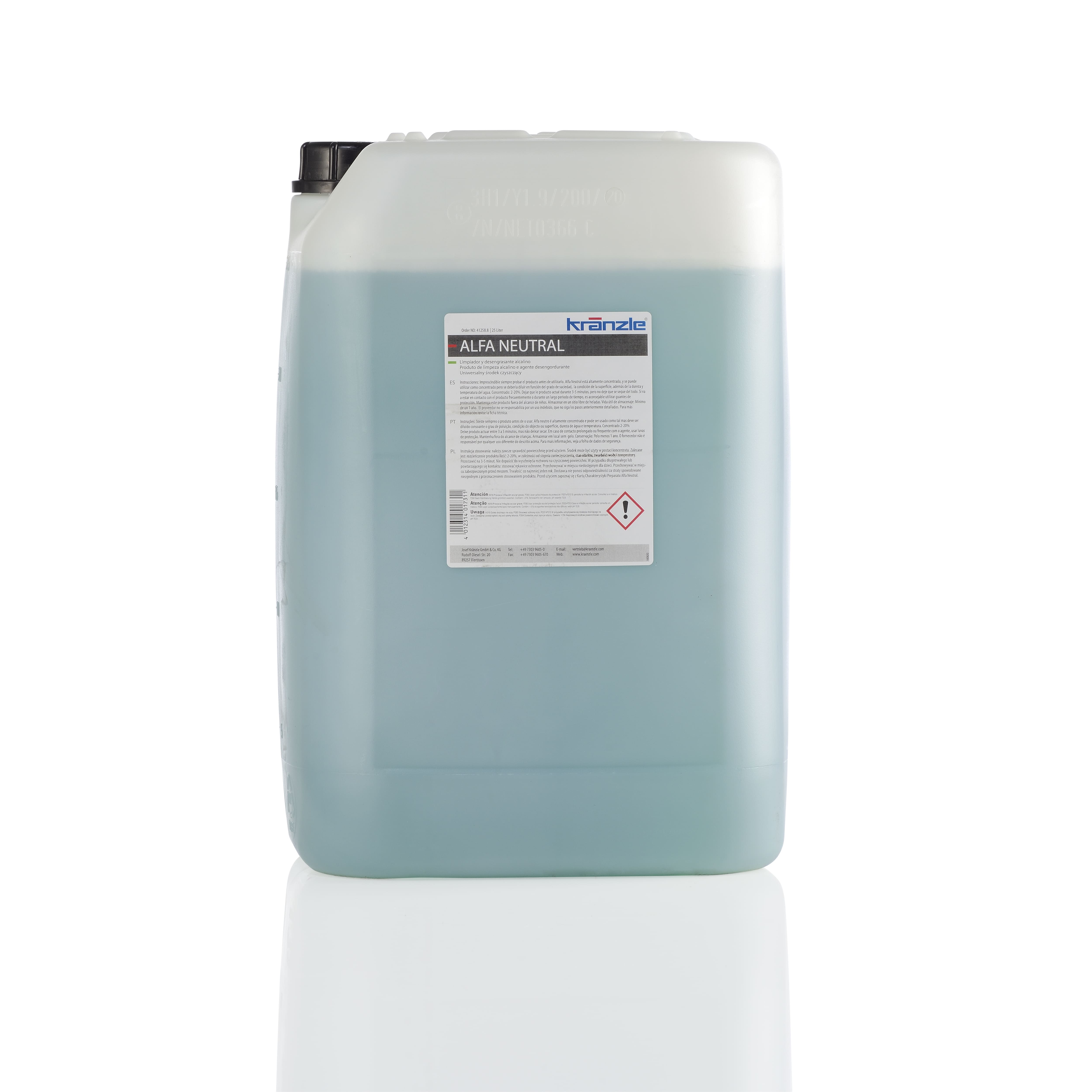 nettoyant universel alfa neutral 25L