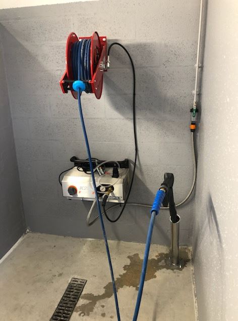 poste de lavage