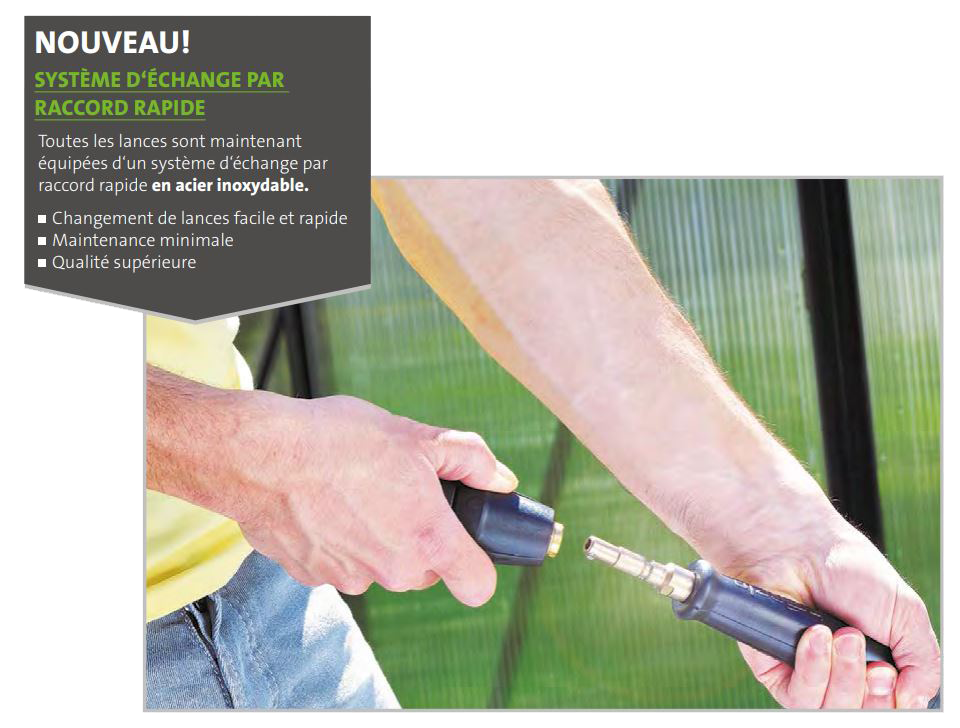 Fixation raccord rapide D12