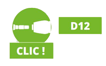 fixation raccord rapide D12