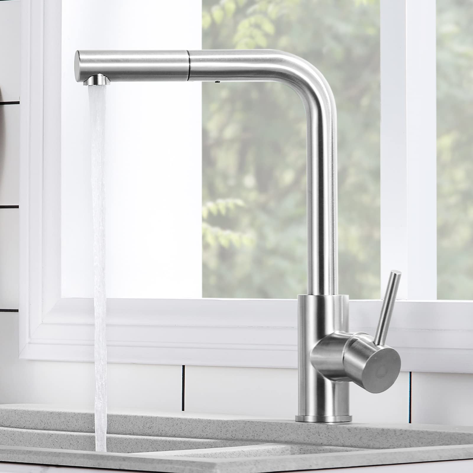 Grifo Grohe Blue Pure Baucurve de cocina con osmosis