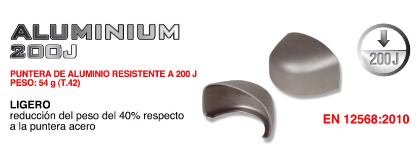 Material de aluminio