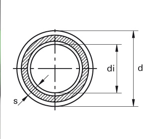 Esquema de cotas de las tuberías blue pipe SDR 7,4/11 MF OT de AQUATHERM