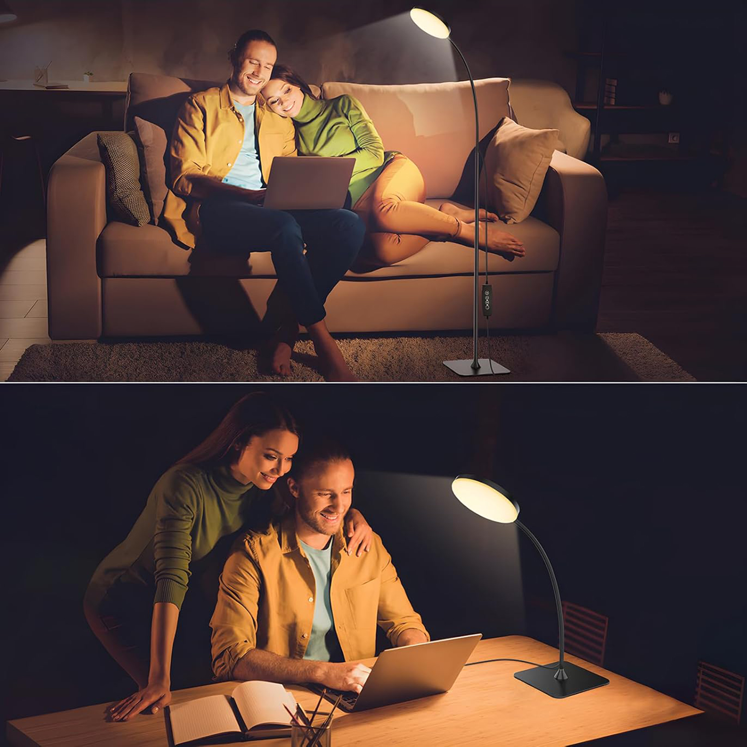 Flexibilité du lampadaire LED