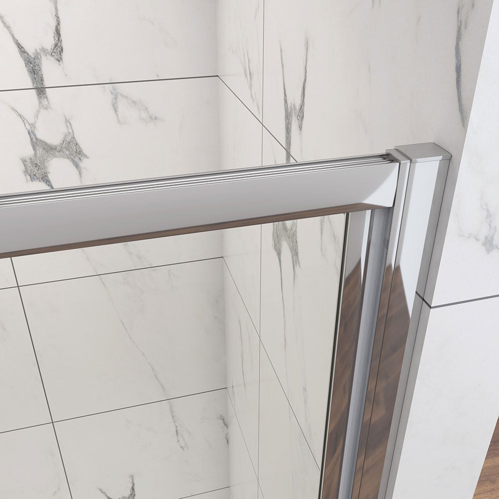 700mm Bi Fold Shower Enclosure Inwards opening, Space Saving Shower Door