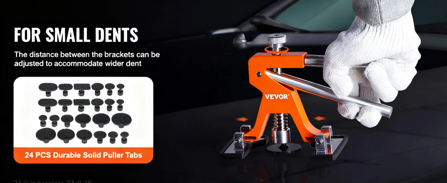 Kit Riparazione Ammaccature VEVOR 46 Pezzi - Estrattore Per Carrozzeria Auto 20W Con Pistola Colla A Caldo - Foto 11