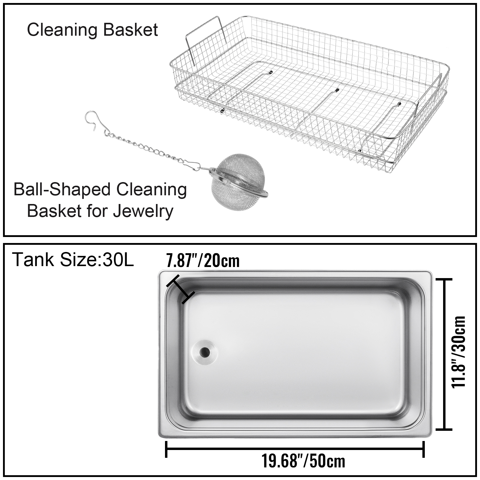 VEVOR Nettoyeur A Ultrasons Double Frequence 30 L, Professionnel Nettoyeur A Ultrasons 220 V Avec Chauffage, Nettoyeur Ultrasons En Acier Inoxydable Pour Pieces Bijoux Carte De Circuit 28/40 KHz -Stanleyfaco Magasin AAHKMJXYDAFdJAOAIMEbOAchsNwF47gfWWMct1uaXzXJCVIqjjVJLqw cq39v7nX9UY2RI2VQkdgWijH6nr Uc5EyVQRgS0Gu6rDHnwq7Lg30MpMgwGlneLpqvy3ZOHiTW4=